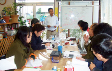 企画部門・企画会議の様子